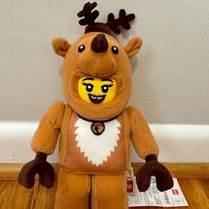 Lego Collection X Target Exclusive 10” Plush Reindeer Minifigure New